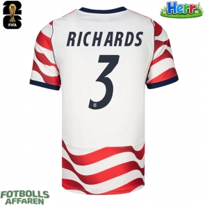 Förenta stater Chris Richards #3 Hemmatröja VM 2026 Kortärmad